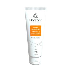 Creme Facial Antissinais Vitamina C + Colágeno 50g